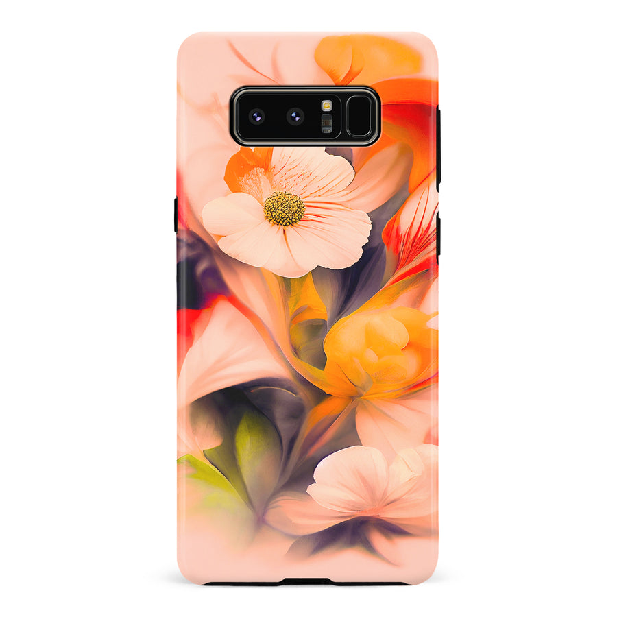 Samsung Galaxy Note 8 Tranquil Painted Orchids Phone Case