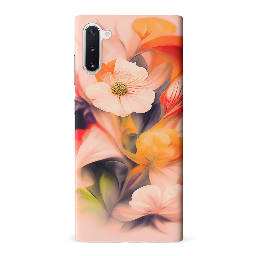 Samsung Galaxy Note 10 Tranquil Painted Orchids Phone Case