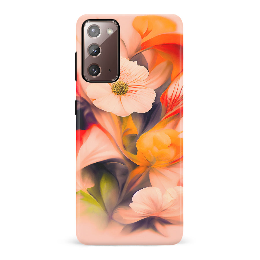 Samsung Galaxy Note 20 Tranquil Painted Orchids Phone Case