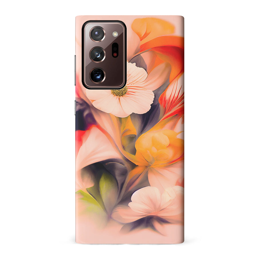 Samsung Galaxy Note 20 Ultra Tranquil Painted Orchids Phone Case