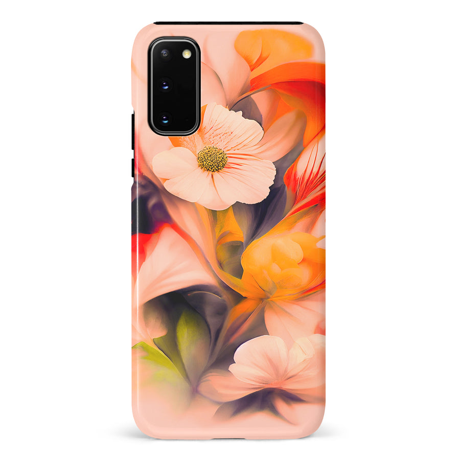 Samsung Galaxy S20 Tranquil Painted Orchids Phone Case