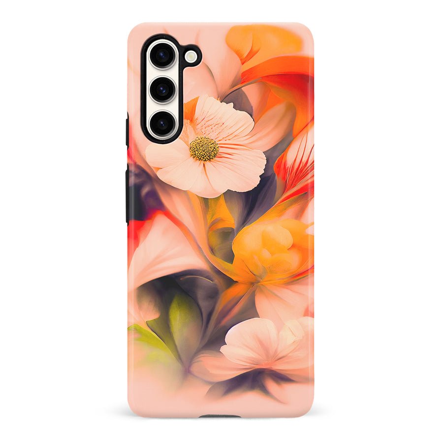 Samsung Galaxy S23 Tranquil Painted Orchids Phone Case