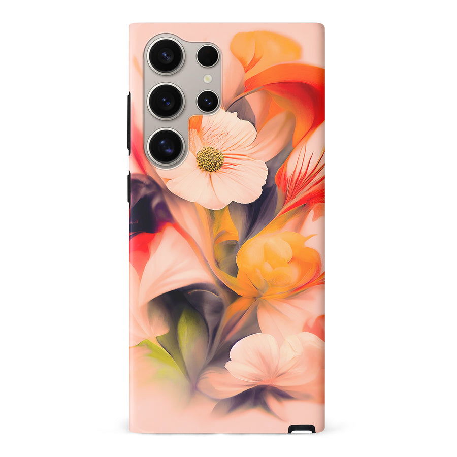 Samsung Galaxy S24 Ultra Tranquil Painted Orchids Phone Case