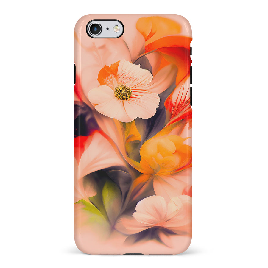 iPhone 6 Tranquil Painted Orchids Phone Case
