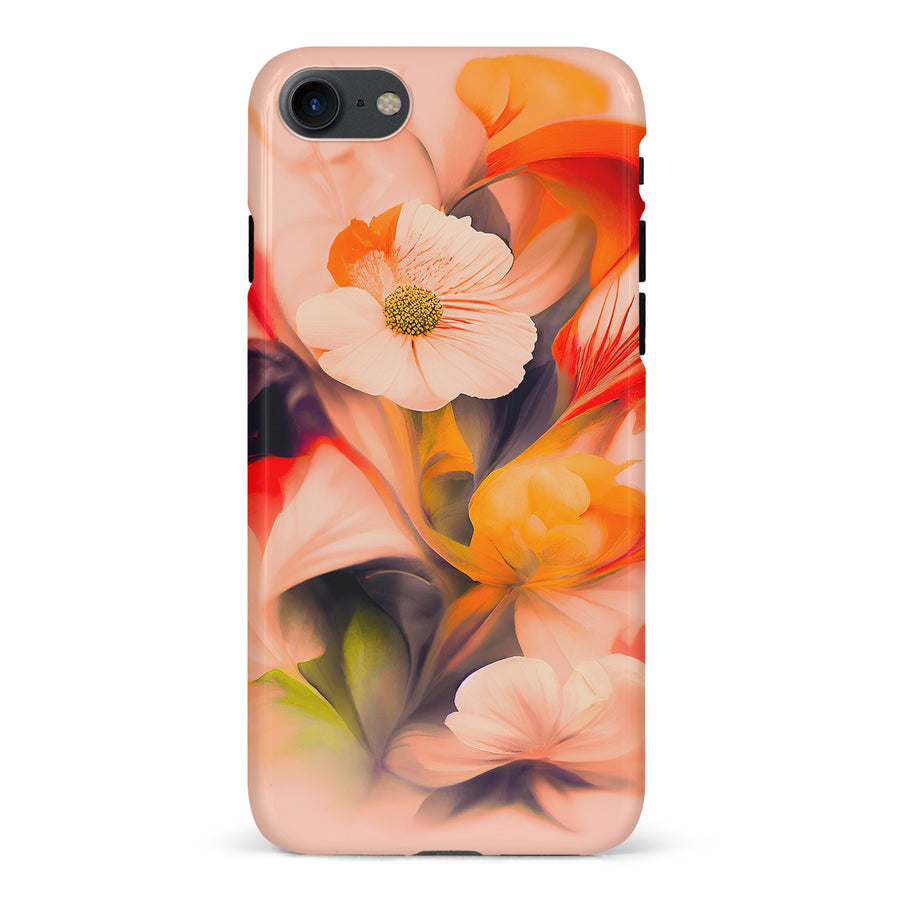 iPhone 7/8/SE Tranquil Painted Orchids Phone Case