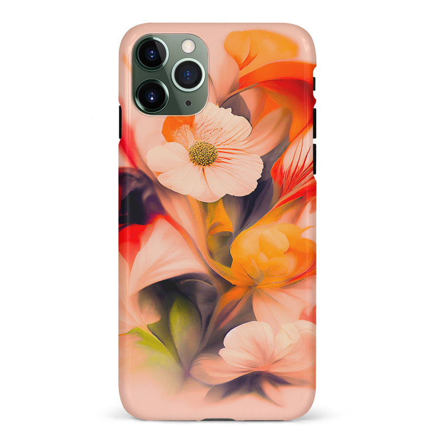iPhone 11 Pro Tranquil Painted Orchids Phone Case