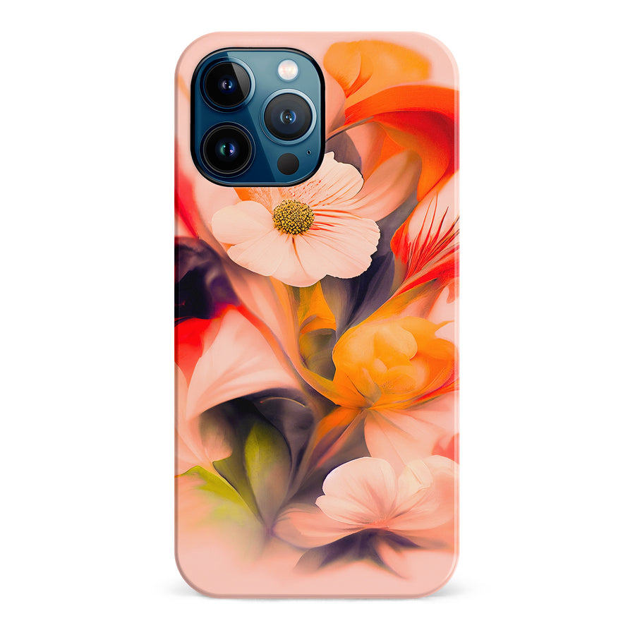 iPhone 12 Pro Max Tranquil Painted Orchids Phone Case