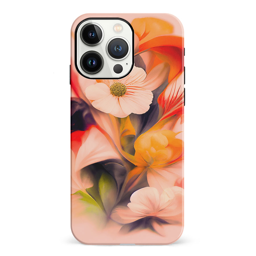 iPhone 13 Pro Tranquil Painted Orchids Phone Case