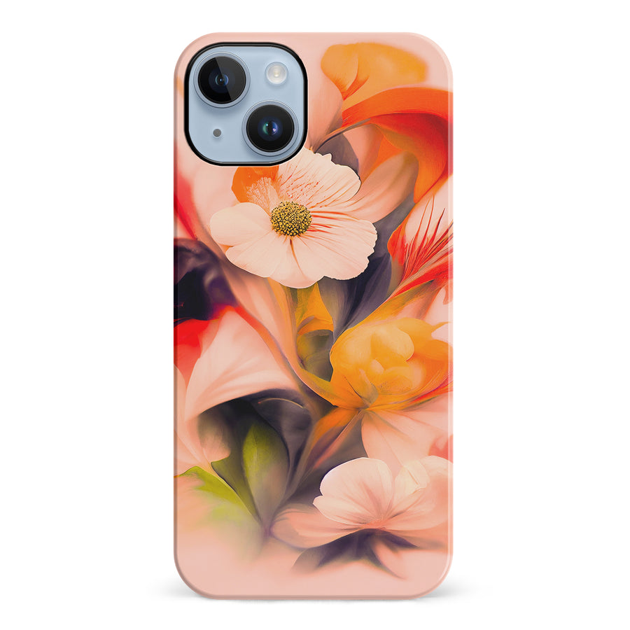 iPhone 14 Plus Tranquil Painted Orchids Phone Case
