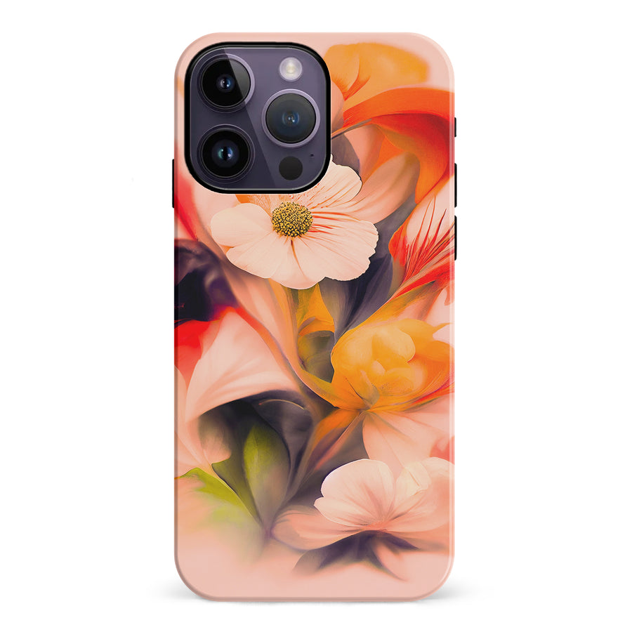 iPhone 14 Pro Max Tranquil Painted Orchids Phone Case