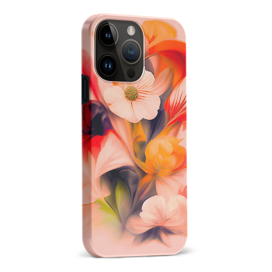 iPhone 15 Pro Max Tranquil Painted Orchids Phone Case