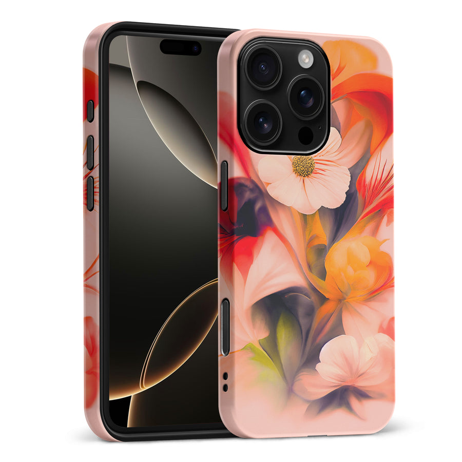 iPhone 16 Pro Max Tranquil Painted Orchids Phone Case