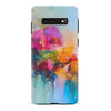 Samsung Galaxy S10 Plus Dance Painted Flowers Phone Case