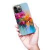iPhone 13 Pro Max Dance Painted Flowers Phone Case
