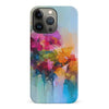iPhone 14 Pro Dance Painted Flowers Phone Case