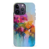 iPhone 14 Pro Max Dance Painted Flowers Phone Case