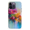 iPhone 15 Pro Dance Painted Flowers Phone Case