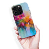 iPhone 16 Pro Max Dance Painted Flowers Phone Case