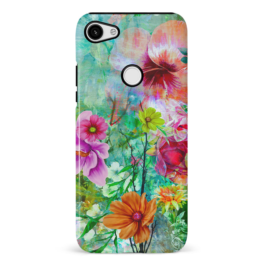 Google Pixel 3 XL Radiant Springtime Painted Flowers Phone Case
