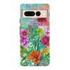 Google Pixel 7 Pro Radiant Springtime Painted Flowers Phone Case