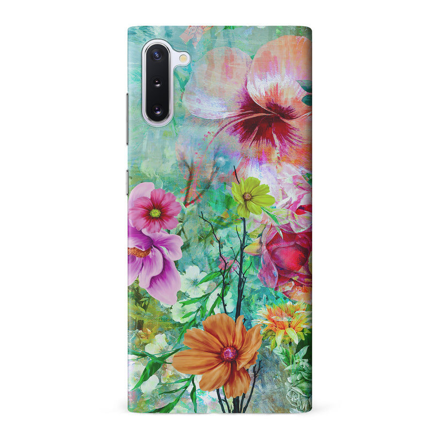 Samsung Galaxy Note 10 Radiant Springtime Painted Flowers Phone Case