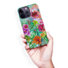 iPhone 14 Pro Max Radiant Springtime Painted Flowers Phone Case