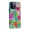 iPhone 14 Pro Max Radiant Springtime Painted Flowers Phone Case
