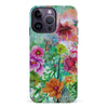 iPhone 14 Pro Max Radiant Springtime Painted Flowers Phone Case