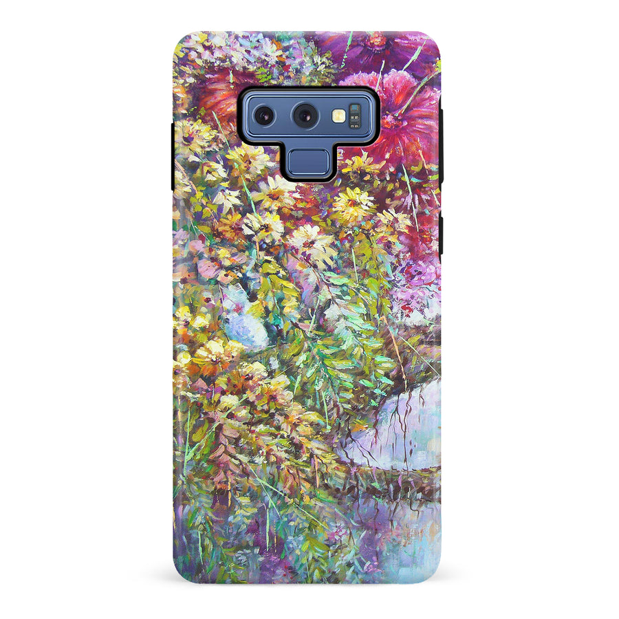 Samsung Galaxy Note 9 Mystical Painted Flowerbed Phone Case