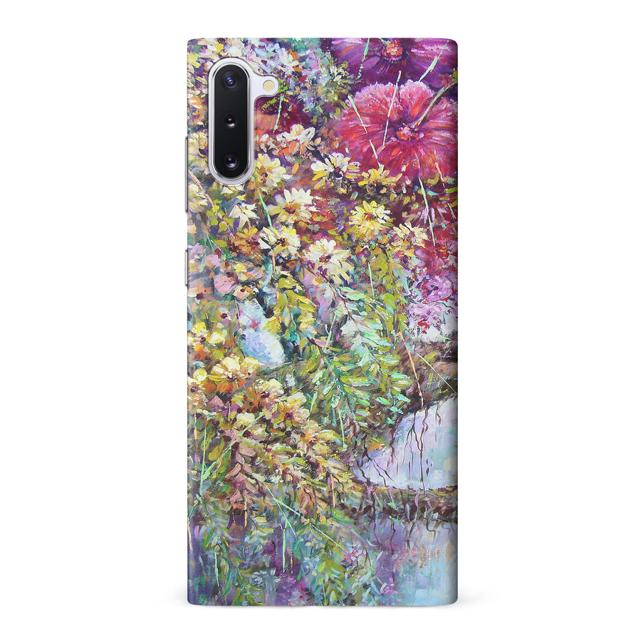 Samsung Galaxy Note 10 Mystical Painted Flowerbed Phone Case