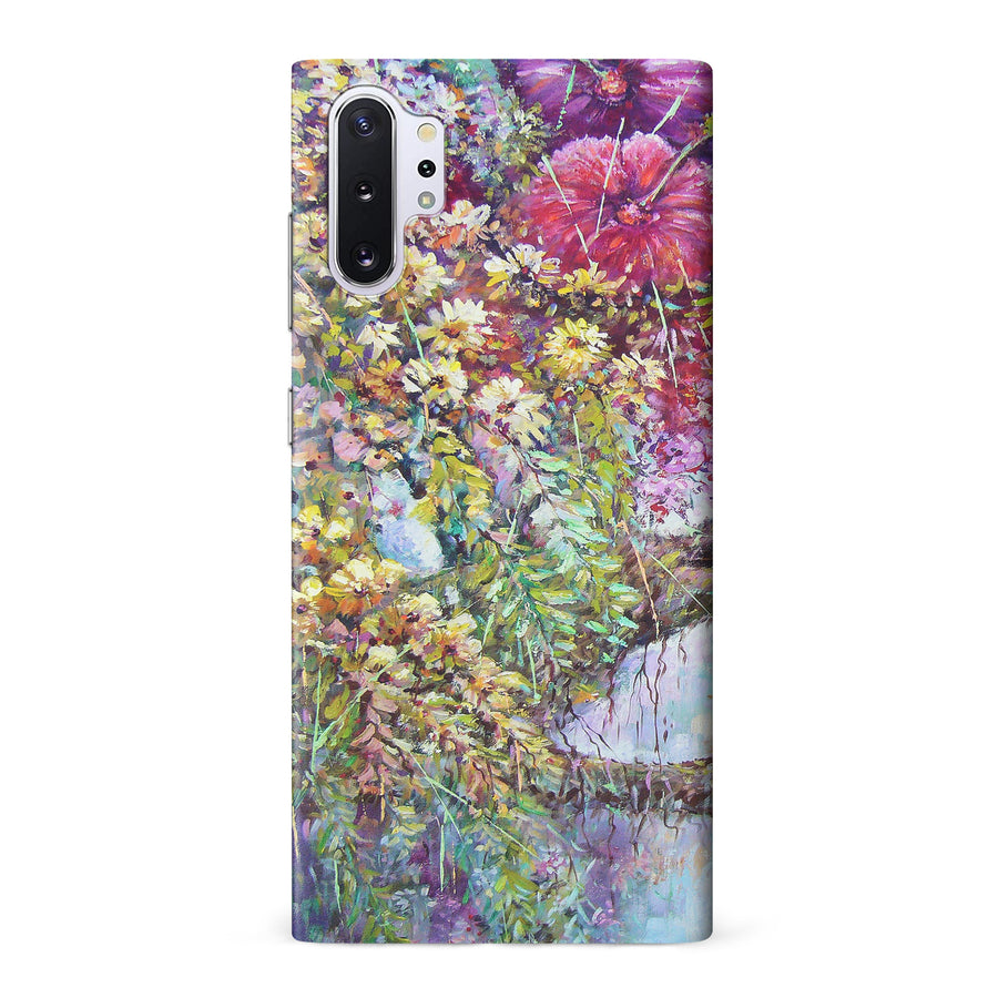 Samsung Galaxy Note 10 Plus Mystical Painted Flowerbed Phone Case
