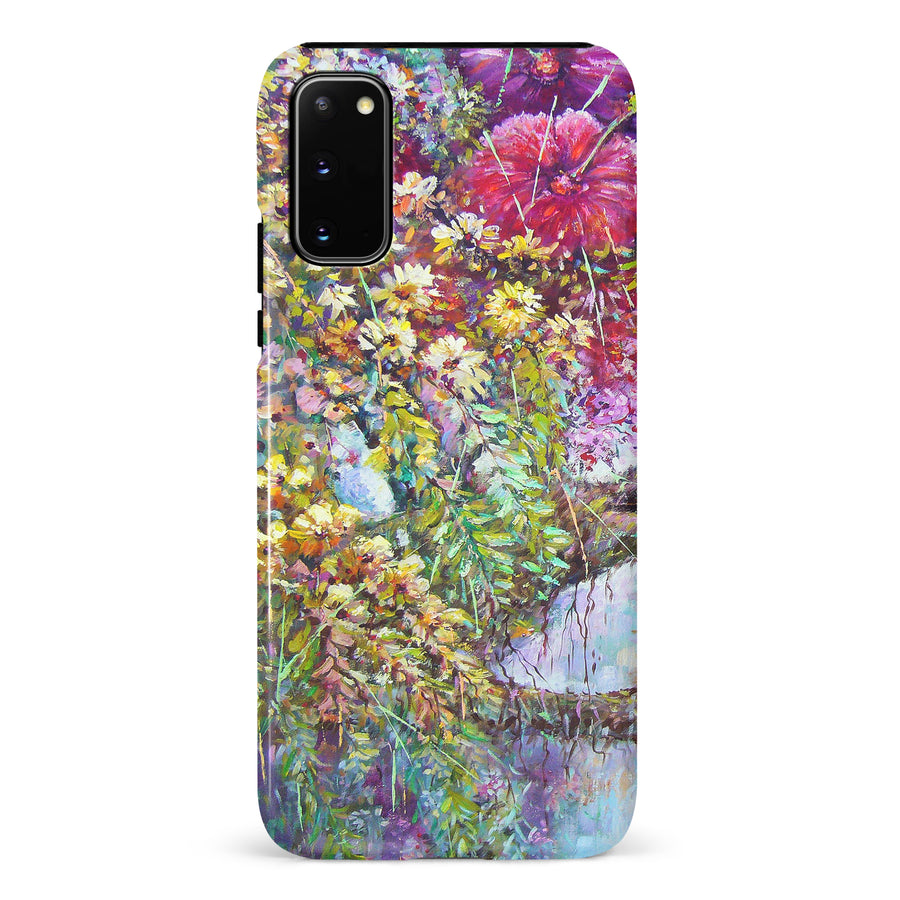 Samsung Galaxy S20 Mystical Painted Flowerbed Phone Case