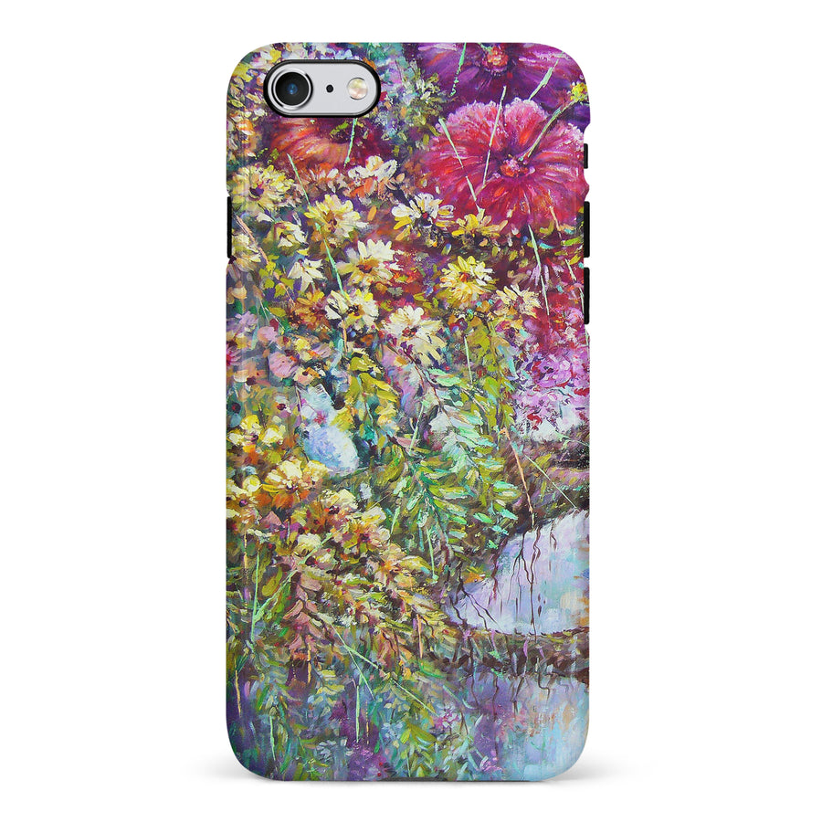 iPhone 6 Mystical Painted Flowerbed Phone Case