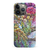 iPhone 14 Pro Mystical Painted Flowerbed Phone Case