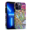 iPhone 14 Pro Max Mystical Painted Flowerbed Phone Case