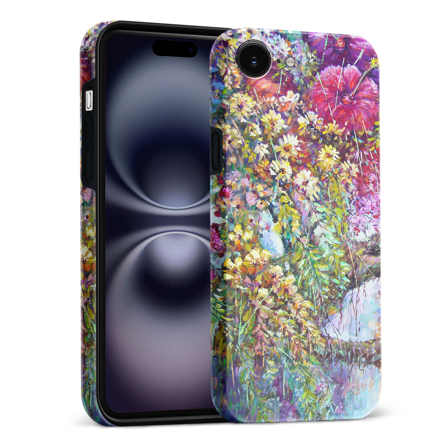 Mystical Painted Flowerbed Phone Case