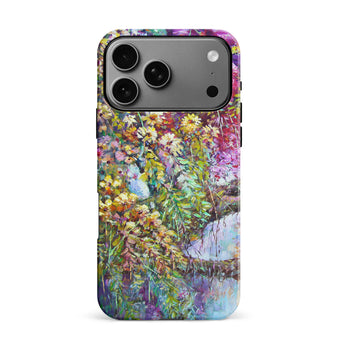 iPhone 17 Pro Max Mystical Painted Flowerbed Phone Case