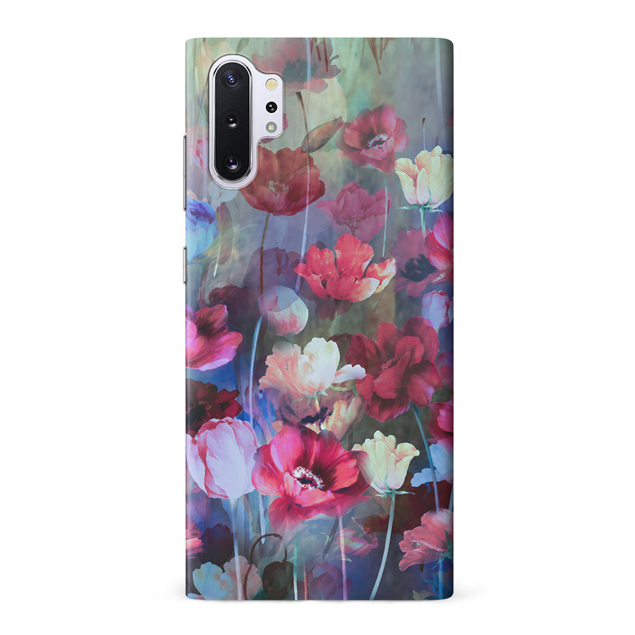 Samsung Galaxy Note 10 Plus Mystics Painted Flowers Phone Case