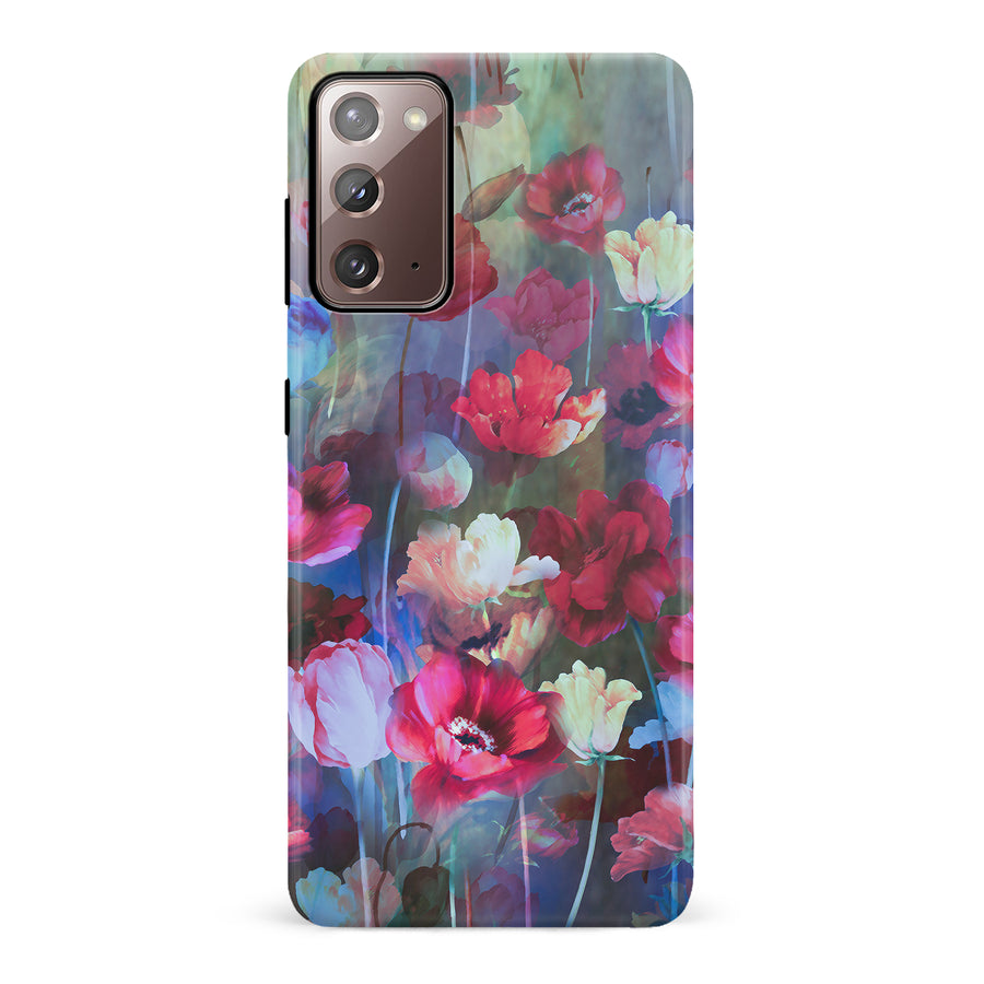 Samsung Galaxy Note 20 Mystics Painted Flowers Phone Case