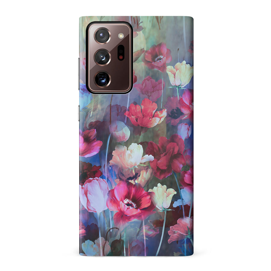 Samsung Galaxy Note 20 Ultra Mystics Painted Flowers Phone Case