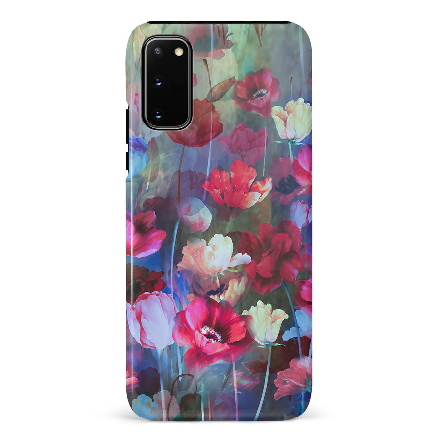 Samsung Galaxy S20 Mystics Painted Flowers Phone Case