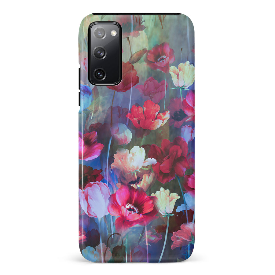 Samsung Galaxy S20 FE Mystics Painted Flowers Phone Case