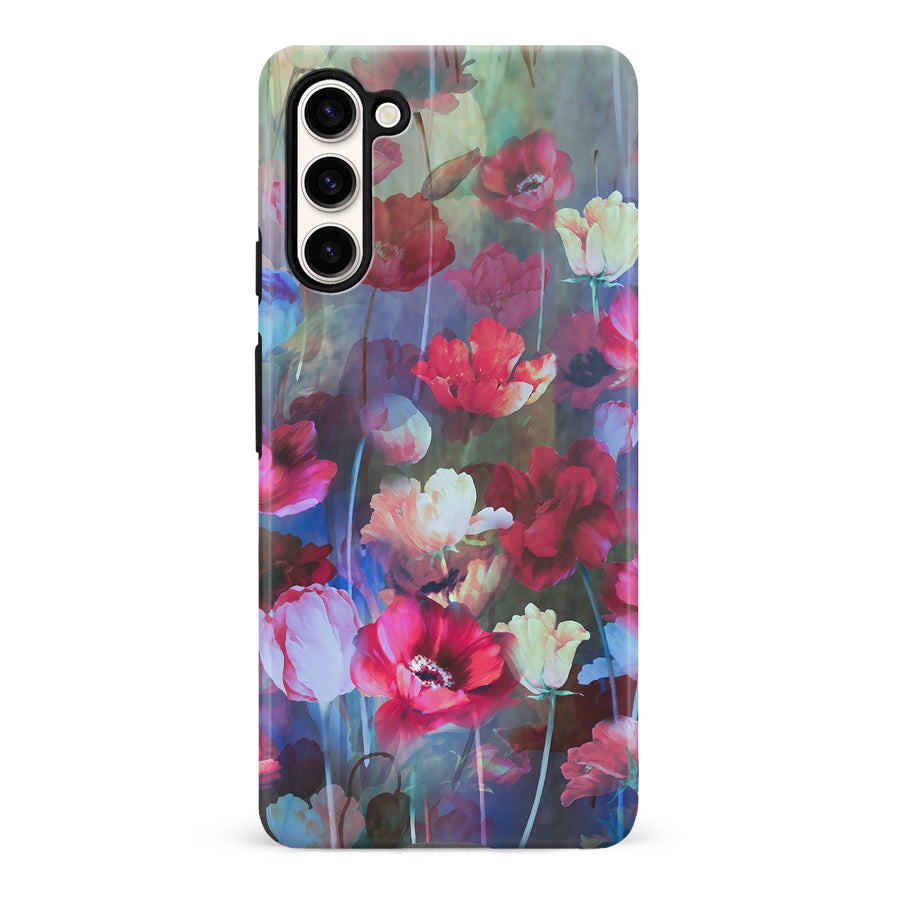 Samsung Galaxy S23 Mystics Painted Flowers Phone Case