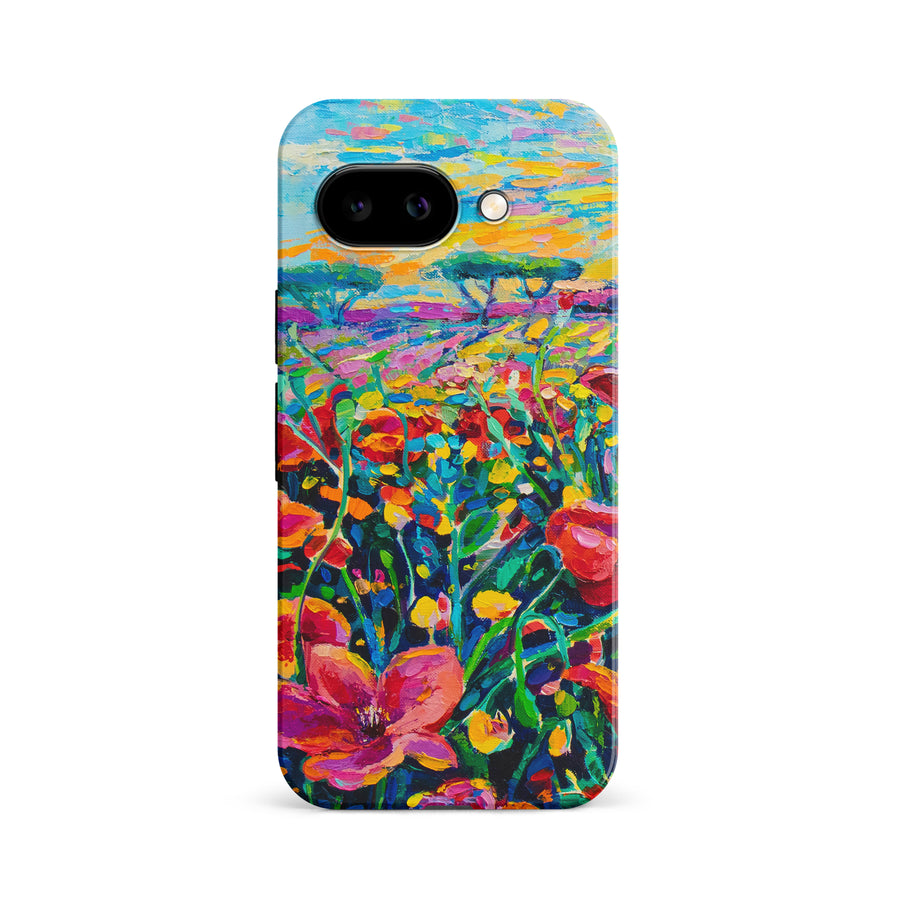 Gardenia Painted Flowers Phone Case