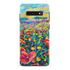 Samsung Galaxy S10 Plus Gardenia Painted Flowers Phone Case