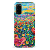 Samsung Galaxy S20 Plus Gardenia Painted Flowers Phone Case