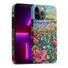 iPhone 13 Pro Max Gardenia Painted Flowers Phone Case