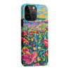 iPhone 15 Pro Max Gardenia Painted Flowers Phone Case