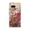 Google Pixel 7 Botanicals Painted Flowers Phone Case