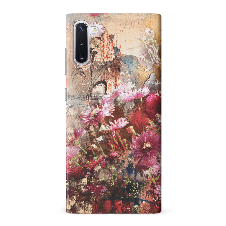 Samsung Galaxy Note 10 Botanicals Painted Flowers Phone Case